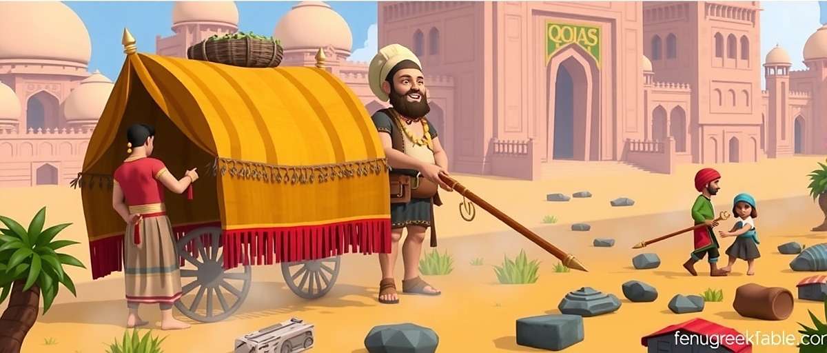 Fenugreek Fable Indian Trek upcoming content preview showing ancient spice caravans and new international merchant characters